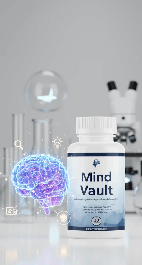 Mind Vault Supplement Bottle